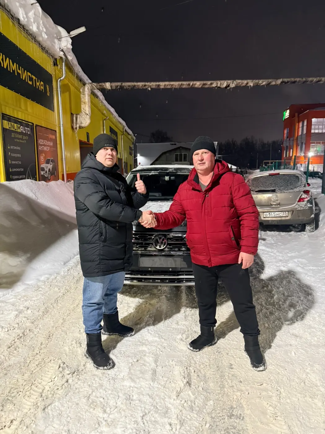 Николай, Volkswagen Tayron — выдача автомобиля