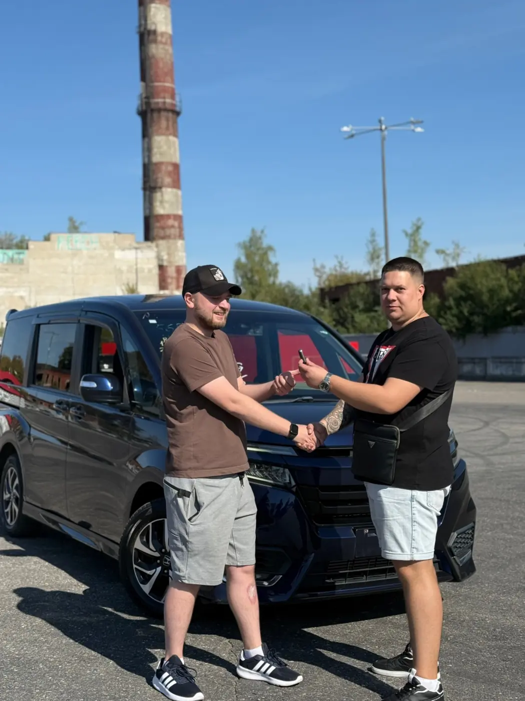 Фёдор, Honda Stepwgn — выдача автомобиля