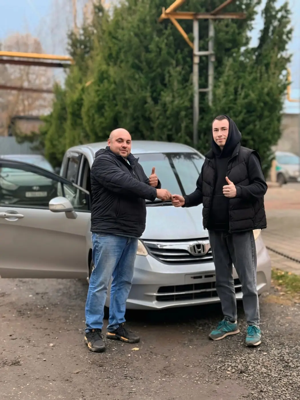 Александр, Honda Freed — выдача автомобиля